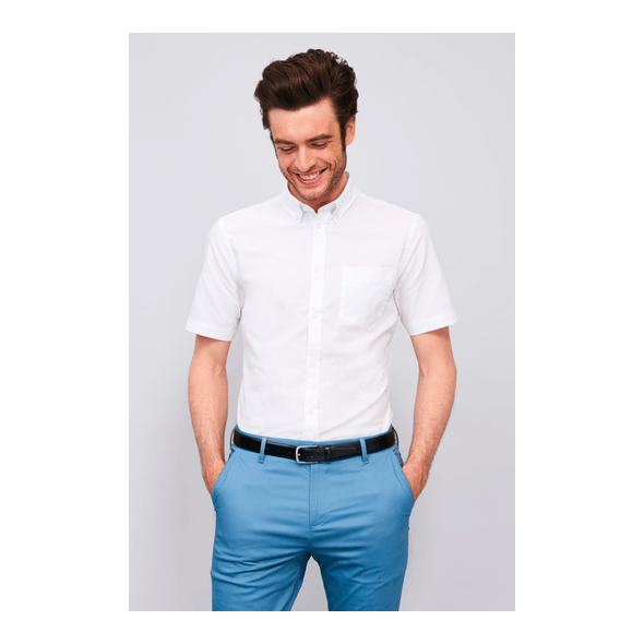 SOL'S | Camisa Oxford de manga corta para hombre SOL'S | Camisa Oxford de manga corta para hombre